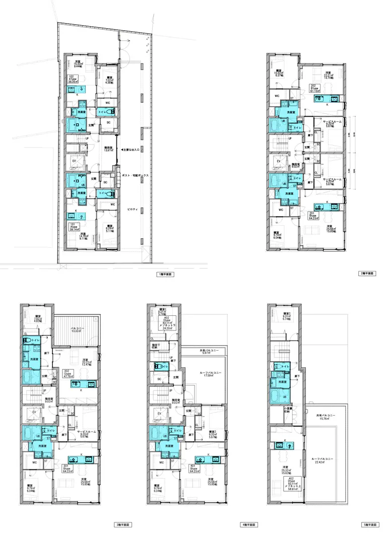 EDIT 西荻窪 間取り図